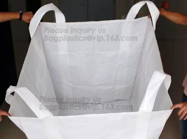 ton jumbo bag for coal,one ton bulk bag,pp woven big bag,100% new polypropylene pp woven bulk bag big bags 1000kg jumbo