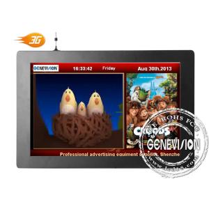 digital signage player 3g 18.5 inch bus adcertising display