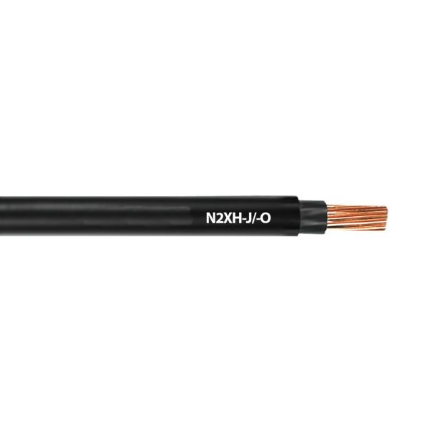 1 X 16 RM ISO9001 Low Voltage Cable , 0.6 1 KV Black Low Smoke Zero Halogen Cable