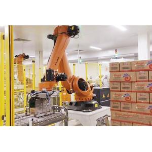 Packaging Robots KUKA KR 120 Palletizing Industrial Robot Cell