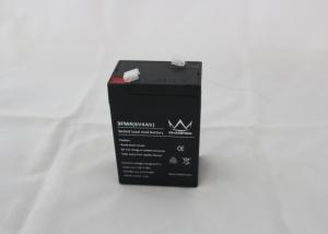 China 6v 4ah Rechargeable Sealed Lead Acid Battery For Emergency Light And Security System on sale