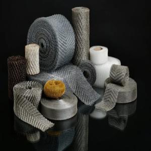 Wholesale Stainless Steel Sieving Wire Mesh Knitted 0.05-0.5mm Particle from china suppliers