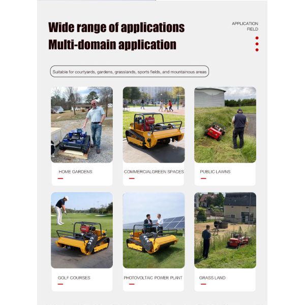 Durable Flail Mower for Efficient Vegetation Control, Adjustable Cutting Depth, User-Friendly Design, Safe to Operate