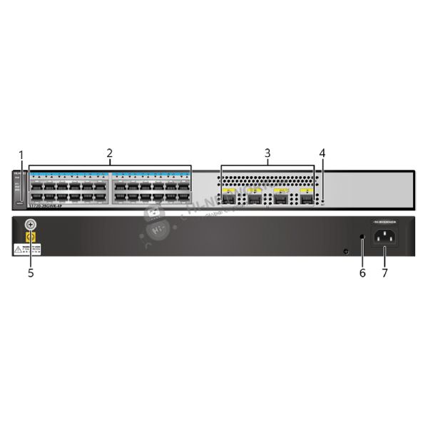 structure-s1720-28gwr-4p-e-datasheet Huawei Network Switch S1720-28GWR-4P-E Huawei S1720 Switch