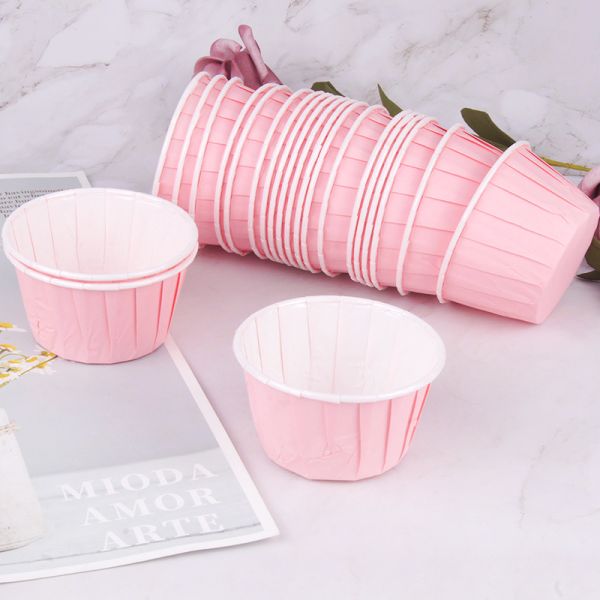 Disposable Baking Cake Paper Cups, Oil-Resistant Muffin Liners for Home Baking Custom Designs