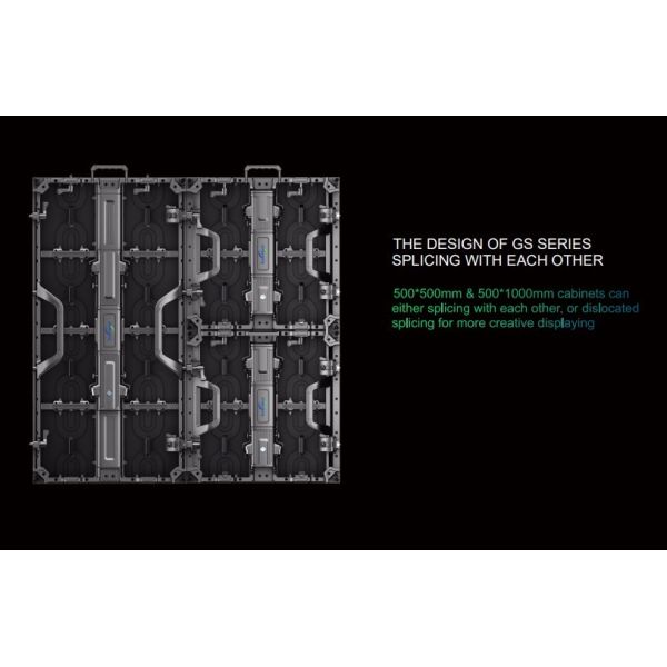 High Refresh Rate Pixel Pitch P2.6 P2.9 P3.91 LED Video Wall Panel for Church and Events