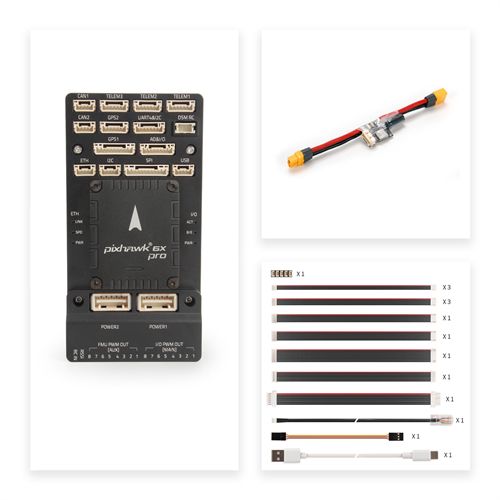 Holybro Pixhawk 6X Pro Autopilot H753 Flight Controller Module Standard Base V2A/ V2B PM02D For RC FPV Drone
