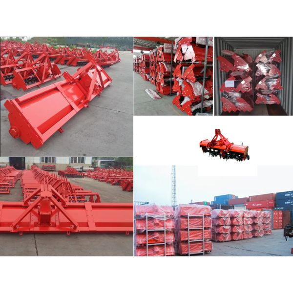 1GQN-200 Rotary Tiller for 50HP Tractor | PTO Driven 3-Point Farm Cultivator Machine