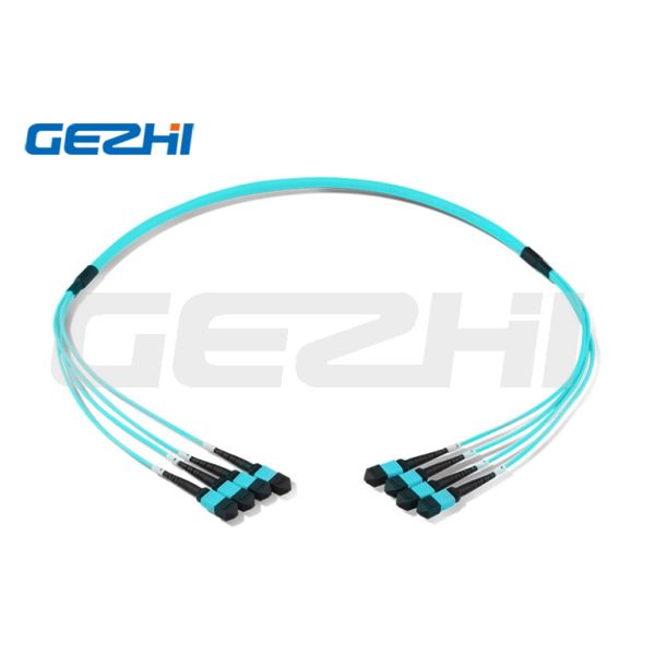 MPO / APC Fiber Optic Trunk Cable 24 Core 48 Core Sm Ofnp