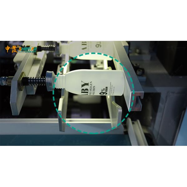Fully Automatic Screen Printing Machine w for Round Bottles and Plastic Milk Bottles
