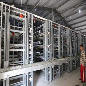 China Farm Automatic Egg Collection System No Egg Breakage For Chicken Egg Land Saving on sale