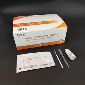 China Healthcare Serum Urine HCG Pregnancy Test Cassette 25mIU/Ml on sale