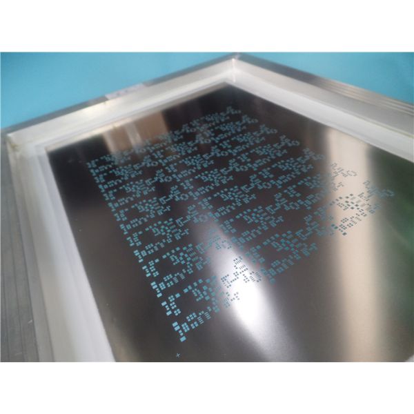 Through Hole 0.12mm PCB SMT Stencil Electro Polishing