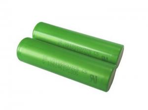 Wholesale Green Cylindrical Lithium Battery / Highest Capacity 18650 Battery For Portable DVD / Television from china suppliers