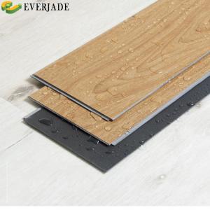 China Unilin Click System 4mm 6.5mm Herringbone PVC Vinyl Tiles LVT Flooring in Wood Colour on sale