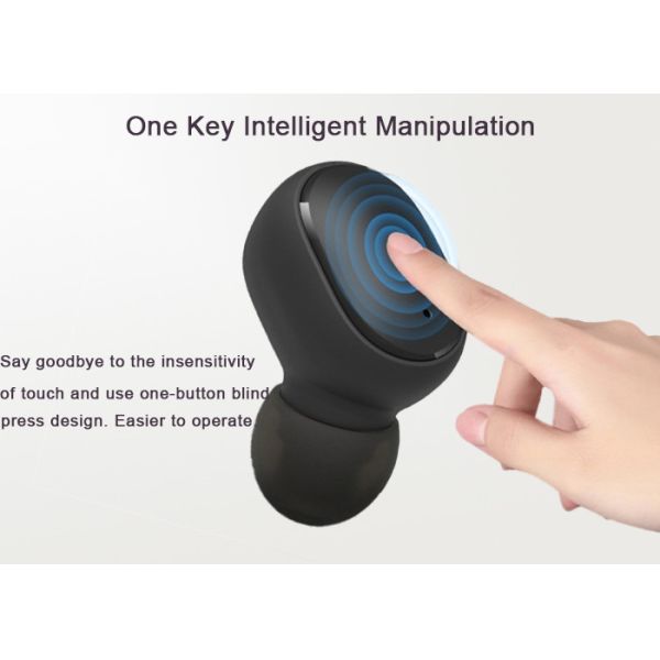 In Ear 5.0 Bluetooth Sports Earphones 3D Stereo 42db Sensitivity