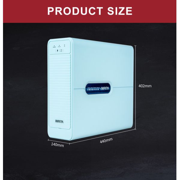 Plastic Tankless RO Water Filter System , 0.0001micron Drinking Water Purifier System