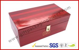 China High Glossy Printed Win Gift Box Locked System with Thermocol Plastic Tray on sale