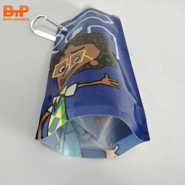Custom Size Moisture Proof Plastic Packaging Bag with Gravure Printing for Food-grade Stand Up Pouch