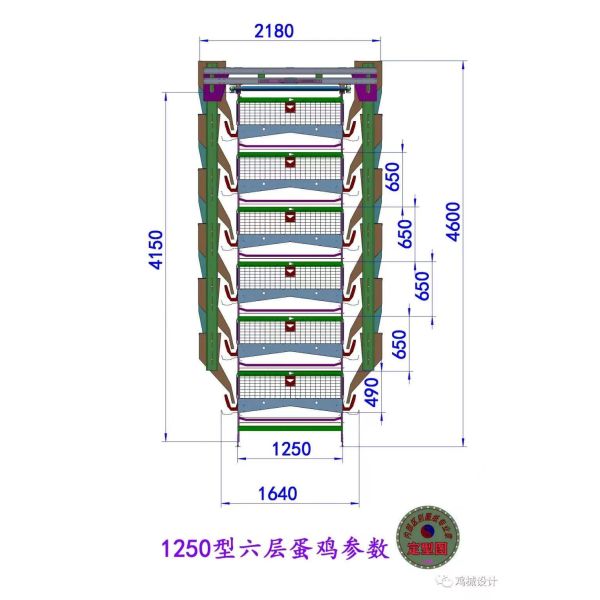 144 Birds Full Automatic Poultry Battery Cage Chicken Egg Layer Cage