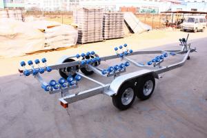 Wholesale Hot Dip Galvanized Double SHAFT 8.65m Boat Trailers FRPYS850R from china suppliers