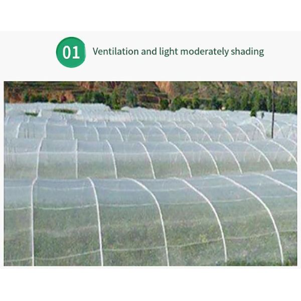 White Anti Bee Net Hail Net Hail Proof Net for Tree Crop Protection, Bird Insect Protection Net, Garden Fish Pond Net