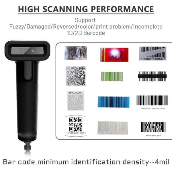 A SD5130 Quickly WCMI Desktop Barcode Scanner Engine Supermarket 2d Handheld Barcode Scanner