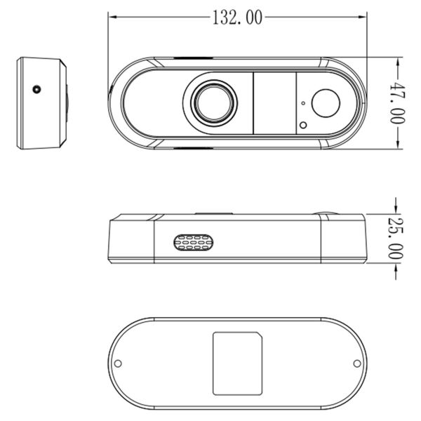Smart Battery Wi-Fi Video Doorbell(LY113)