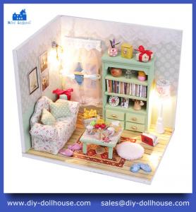 Wholesale Doll house miniature handmade creative building model M012 from china suppliers