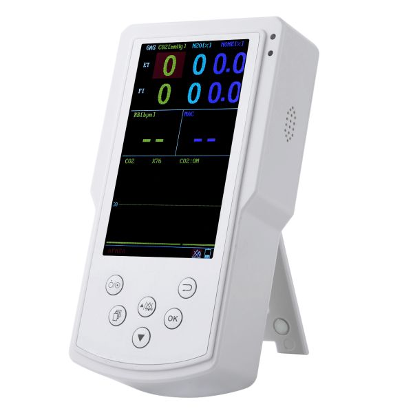 Handheld anesthesia agent Gas Analyzer BBL419 for EtCO2, FiCO2, RR, EtN2O, FiN2O, EtAA, FiAA