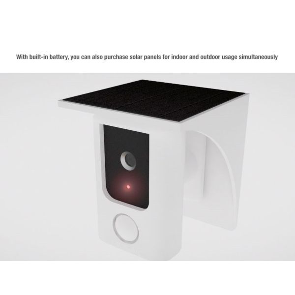 130DB Wireless Fire and Security Alarm Pet Camera with Infrared Array Sensor,Built-in Battery