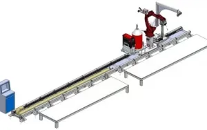 Flexible Robotic Welding Machine Multi Axis Welding Robot For Hybrid Production Lines