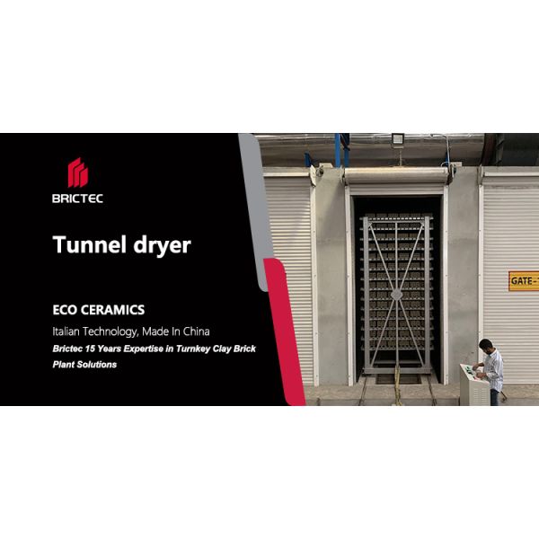 Dryer Machine in Brick Making Process and Products in Drying Chamber in Malaysia