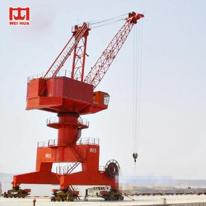 5-100 Tons Single Jib Harbour Portal Crane In Shipyard And Port A6