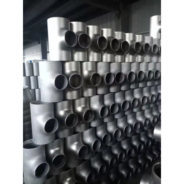 SCH40 SCH80 Butt Weld Reducing Tee SS321 A403 WP304 Equal Straight