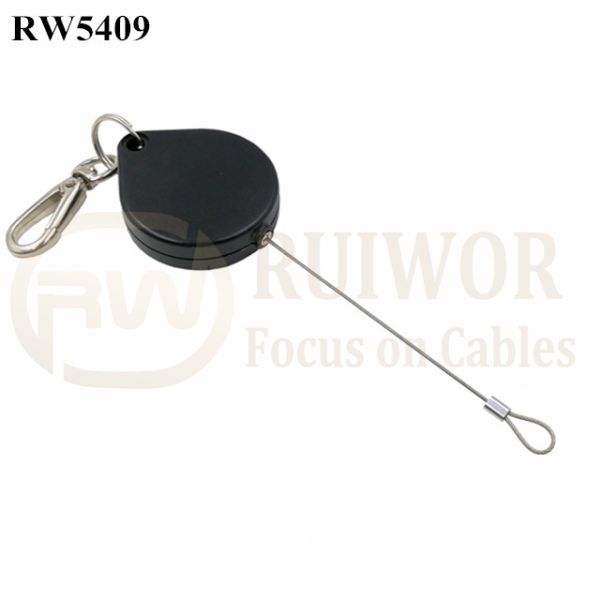 RW5409 Heart-Shaped Security Pull Box Plus Size Customizable Fixed Loop End