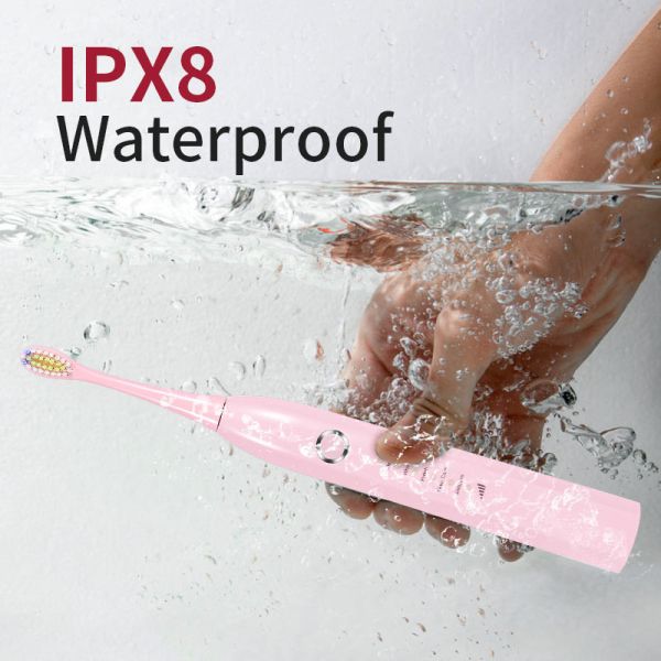 ODM Waterproof Auto Electric Toothbrush With 15 Modes Multifunctional