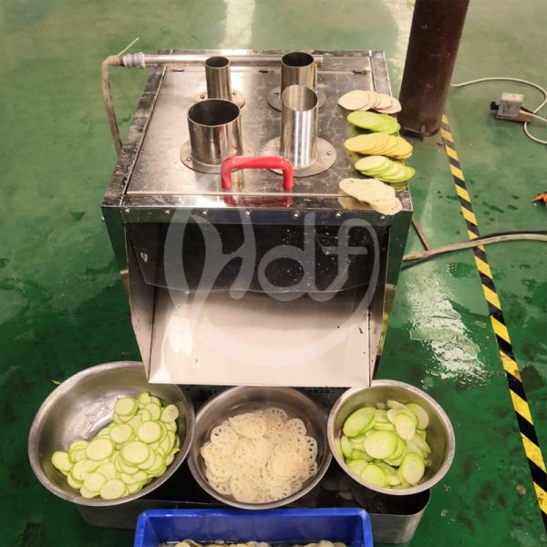 HDF-S01 Multifunction Vegetable Cutting Machine Electric Potato Radish Slicer Machine