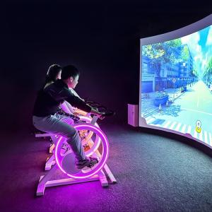 Wholesale Interactive Sport Bike Digital Experience Hall Intelligent Bicycle Interactive System Ar Bicycle Game from china suppliers