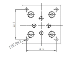 22-33GHz WR-34 WAVEGUIDE MAGIC T