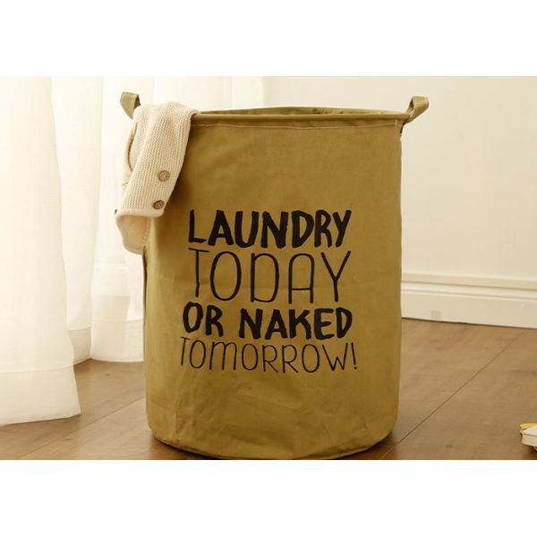 Foldable washing laundry clothes basket toy storage bag large box customizable laundry today rules