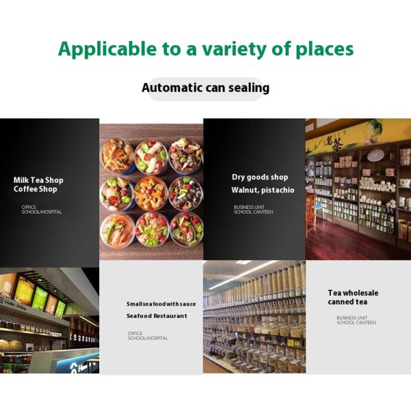 Automatic Beverage Coffee Soda canning machine Vertical Can Sealer Tin can Sealing Machine