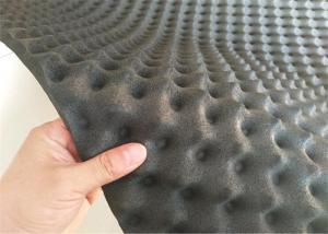 China self-adhesive Foamily Black Colour Acoustic Foam Egg Crate Panel Studio Foam Wall Panel on sale