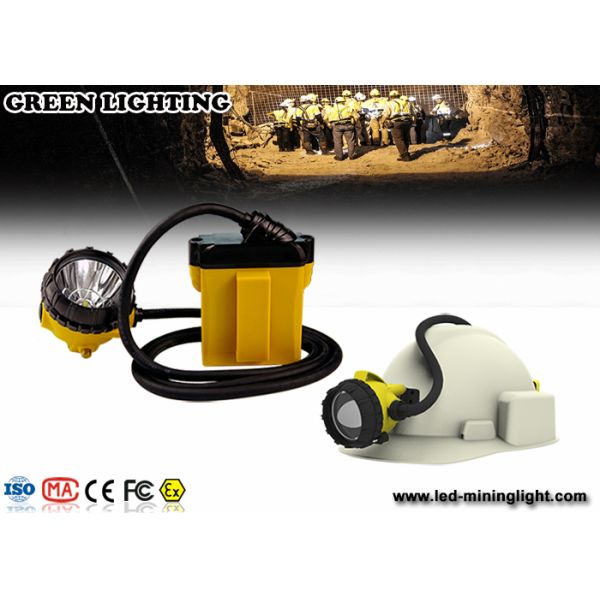 Eco Friendly Cordless Mining Lights , Strong Emergency Miners Head Torch 25000 lux