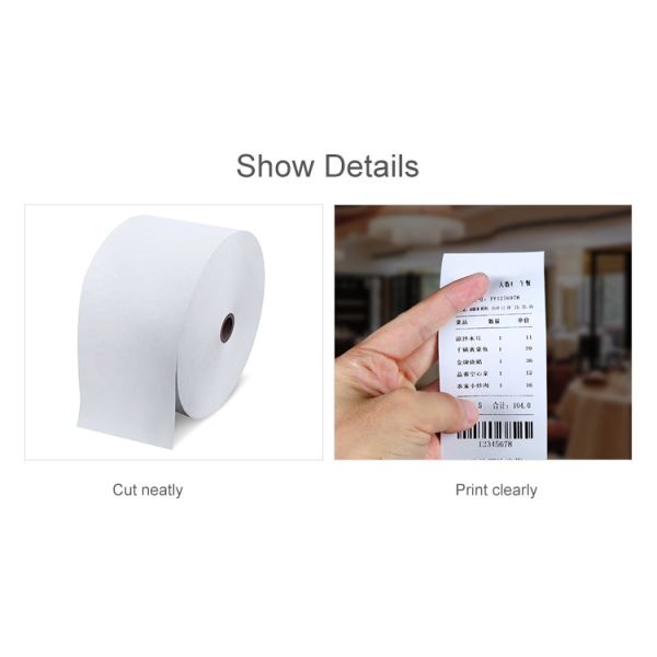 Glossy White / Sliver / Clear Bopp Label Paper Roll PP Self Adhesive Jumbo