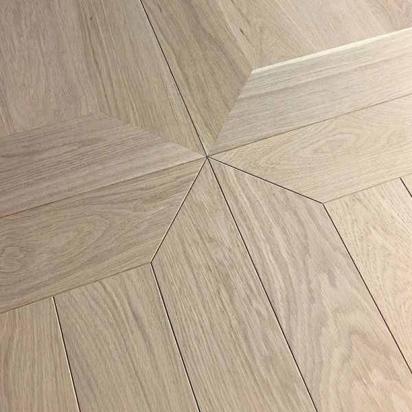 Bespoke Pattern Versailles Panels Flooring with 600 x 600 x 14MM Size and 25 Years Residential Warranty