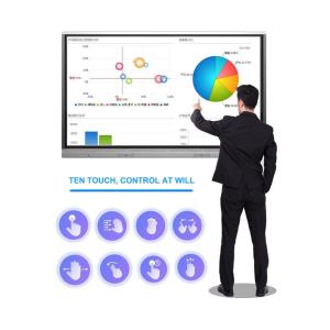 Wholesale 4K Resolution 500CD 98inch All in One Touch Screen Monitor for Meeting Room from china suppliers