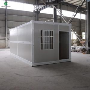 Thermal Insulated Temporary Prefab Folding Container House Office