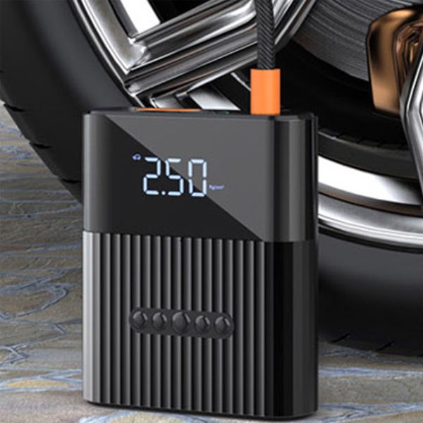 Low Sound Expansion Smartstop Portable Tire Inflator DC5V 2A