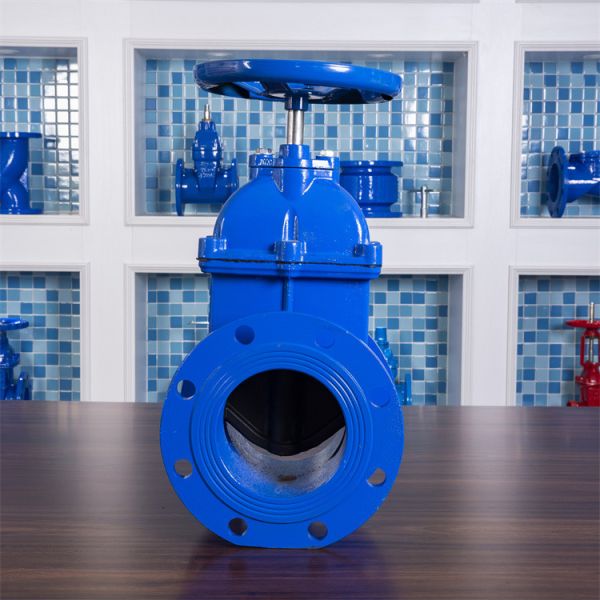 Customizable Ggg50 Pn16 Sluice Flanged Resilient Seat Gate Valve Handwheel Operated